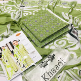 ✨ Khaadi Brand ✨ 3 Piece Digital Printed Lawn Unstitched Suit