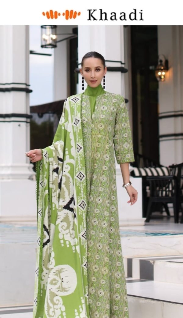 ✨ Khaadi Brand ✨ 3 Piece Digital Printed Lawn Unstitched Suit