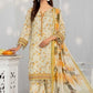 Khaadi Brand  3 Piece Digital Printed Lawn Unstitched Suit