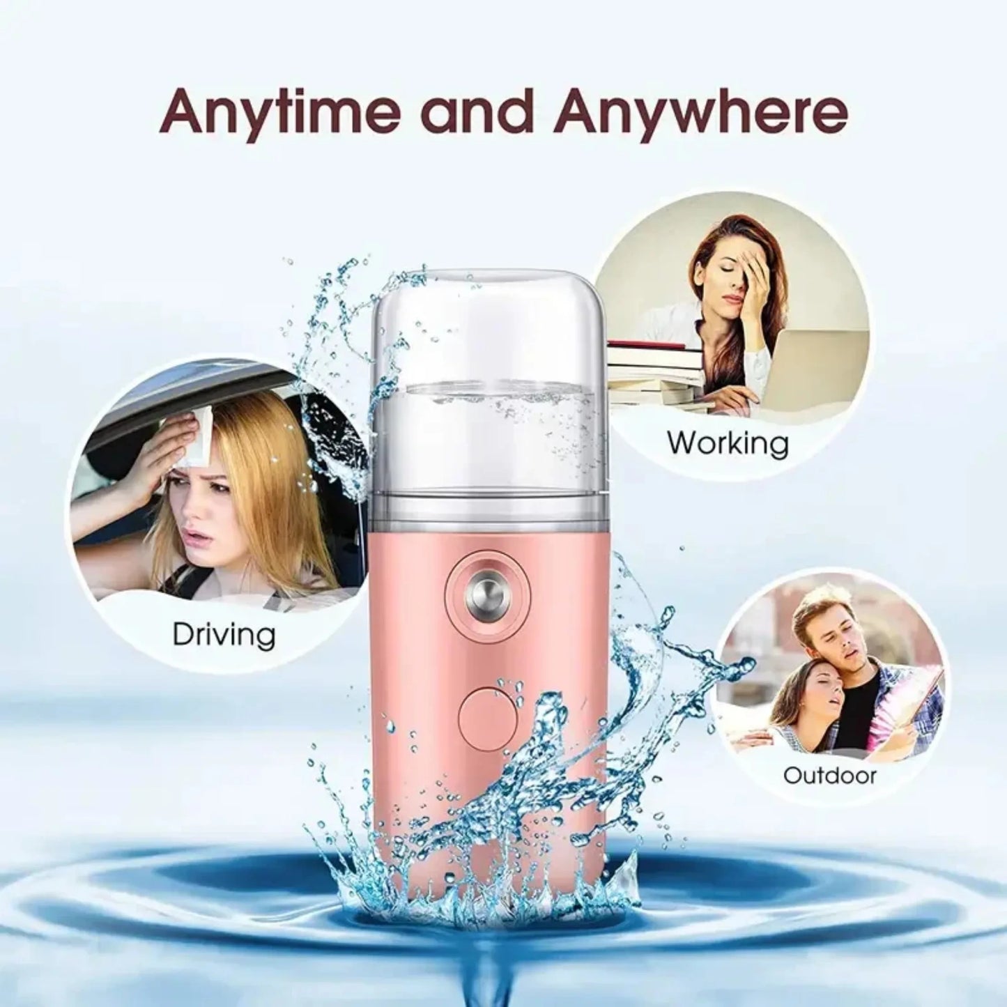 Mini Nano Face Steamer Or Sprayer Rechargeable