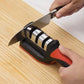 Household Knife Sharpener Kitchen Multi Functional Three Section