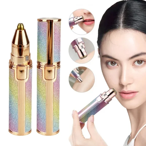 2 In 1 Electric Eyebrow Trimmer And Shaver - Image 2
